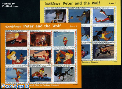 Peter and the wolf  stamp collectible - Main Image 3