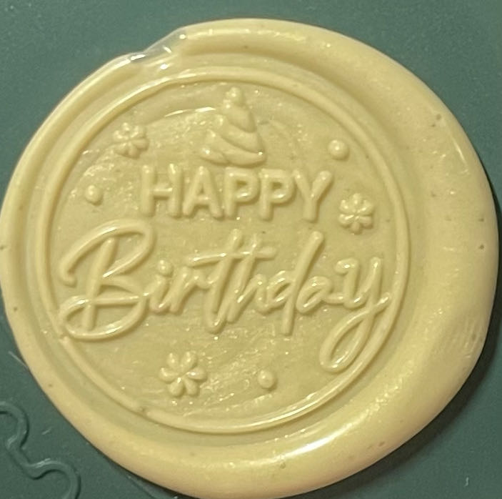 Birthday Hat  stamp collectible - Main Image 2