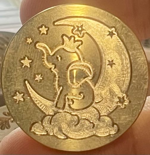 Baby Elephant Dreams  stamp collectible - Main Image 2