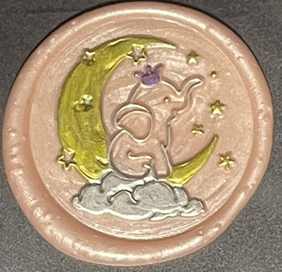 Baby Elephant Dreams  stamp collectible - Main Image 3