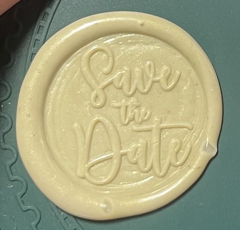 Save the Date  stamp collectible - Main Image 2