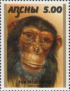 First postage stamp of Republic of Abkhazia