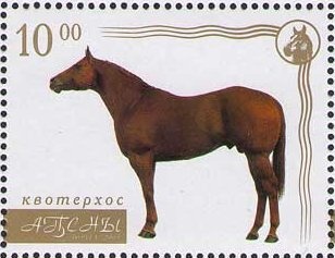 Arabian Desert Gazelle (Gazella cora) - Surcharged