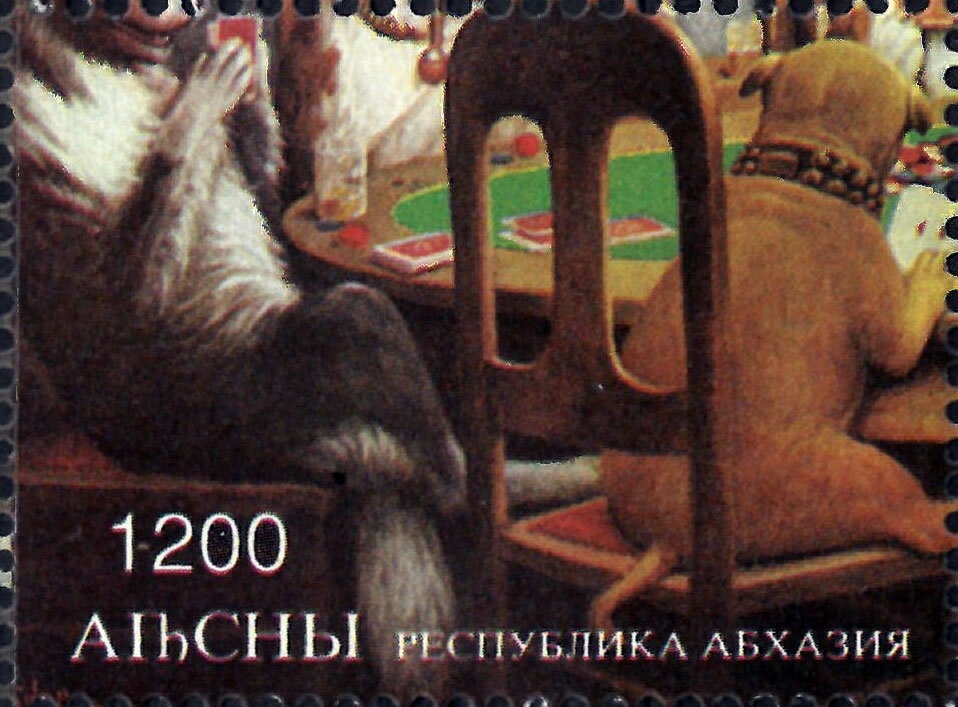 "Man at the Tiller" by Theo Van Rysselberghe