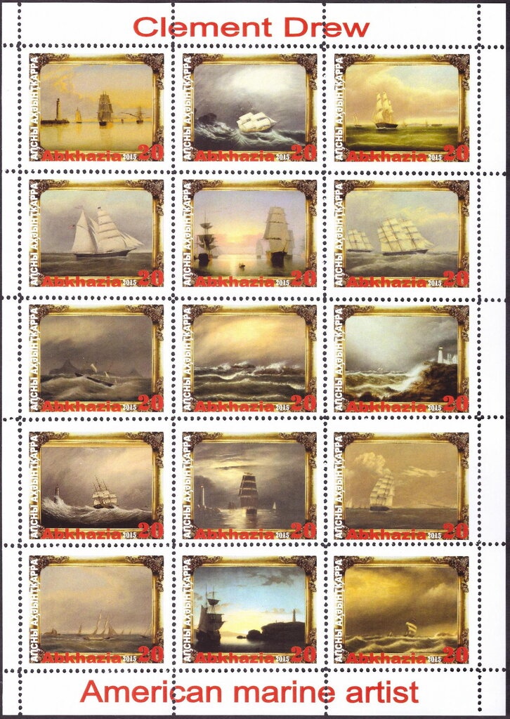 Arabian Desert Gazelle (Gazella cora) - Surcharged