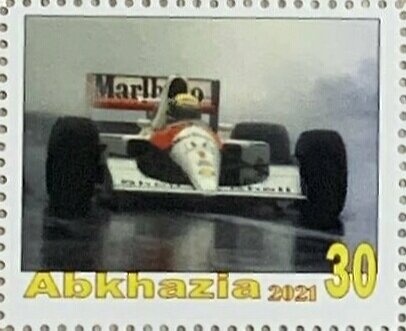 1970 Russian space flight overprint