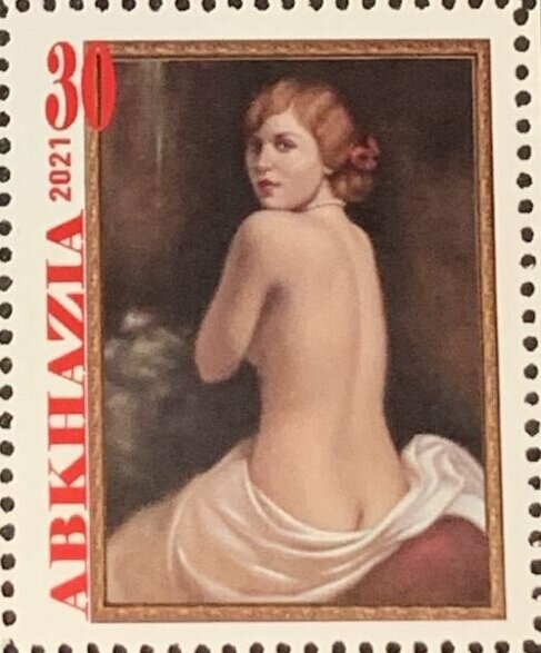 "Man at the Tiller" by Theo Van Rysselberghe