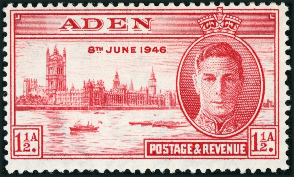 National Coat of Arms - Perf 11 (rose)