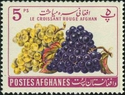 King Mohamed Nadir Shah (1883-1933) and Flags - Imperforate