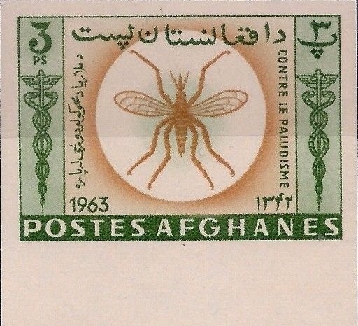 Tribal Elders' Council and Pashtun Flag - Imperforate