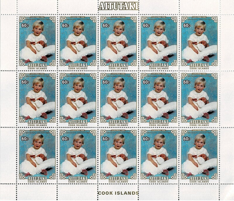 Plowing Fields, Domestic Cattle (Bos taurus) - overprinted