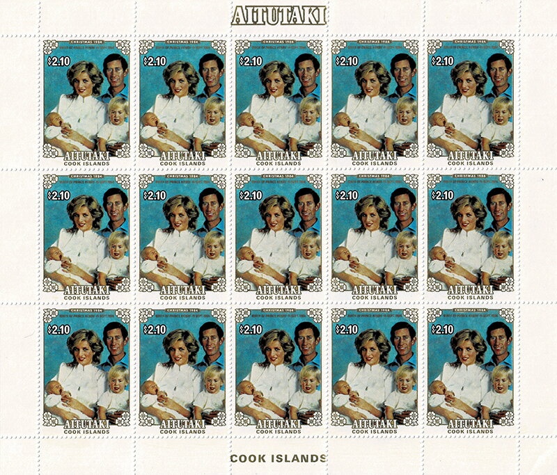 Java Sparrow (Padda oryzivora), overprinted O.H.M.S.