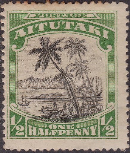 Staff god image, Rarotonga