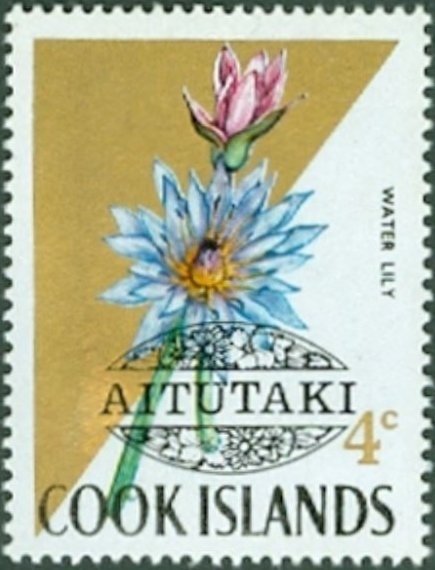 Rest on the Flight into Egypt by Caravaggio, optd Aitutaki