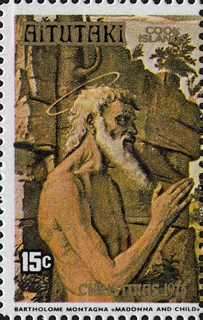 Canna Lily, optd AITUTAKI