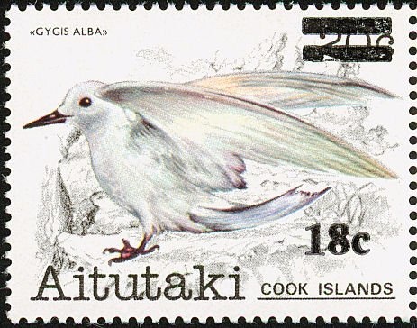 Carved image of Tangaroa, Rarotonga