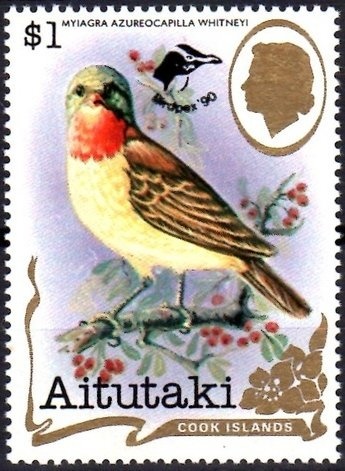 Brown Booby (Sula leucogaster) - surcharged