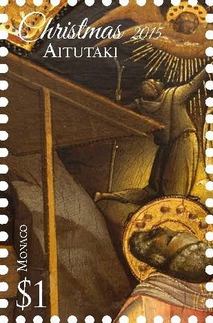 Water Lily, optd AITUTAKI