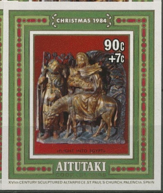 Antique frescoes, se-tenant