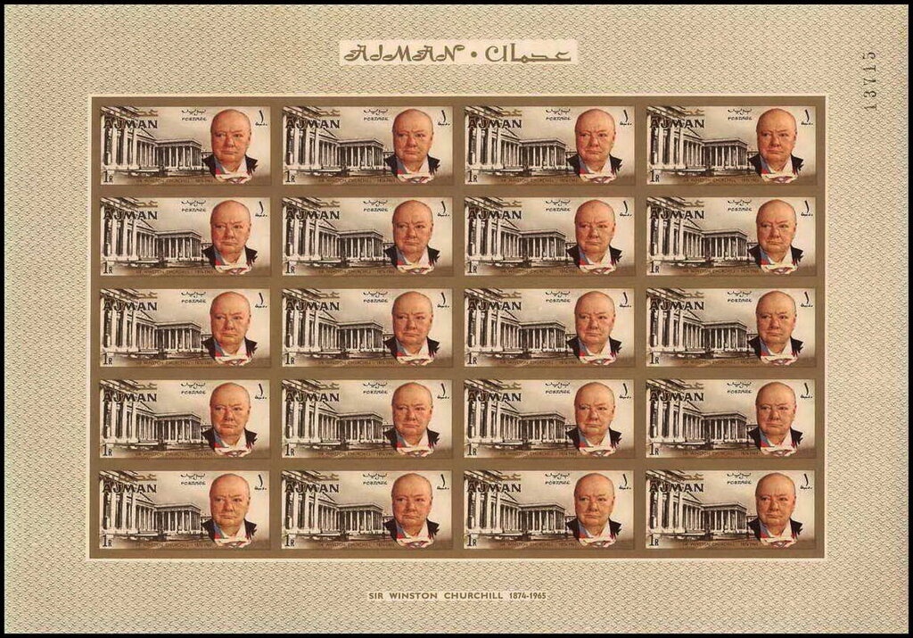 Two islands under dark stormy sky