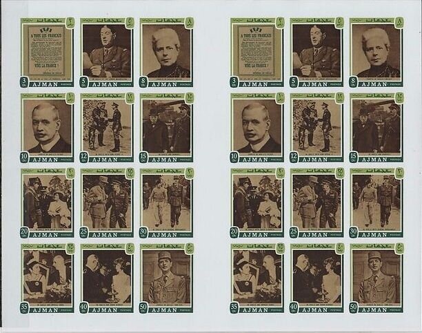 Half moon over two islands, reflecting in water