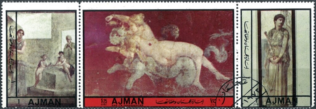 Tuamotu Pahi, overprinted