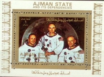 Apollo 10 - Craters on the Moon