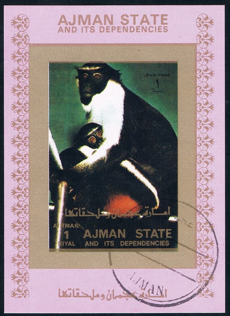 Gymnastics on the Pommel Horse - arabic overprint