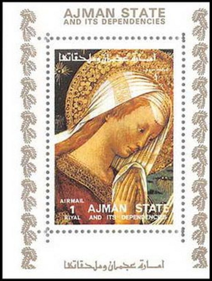 Christmas 1971, Popes - se-tenant