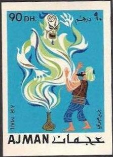 Paintings by Utamaro - se-tenant