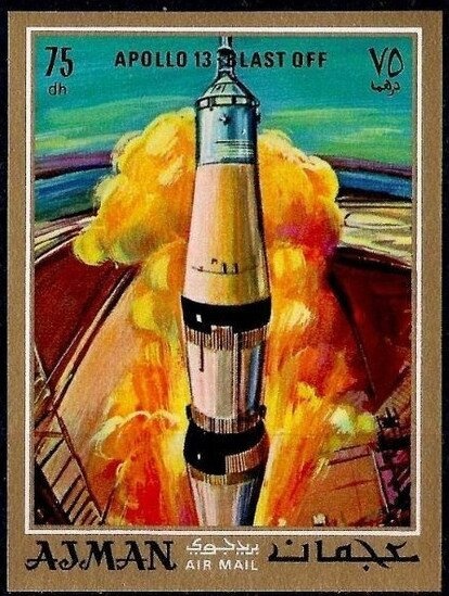 Astronauts Aldrin, Collins and Armstrong