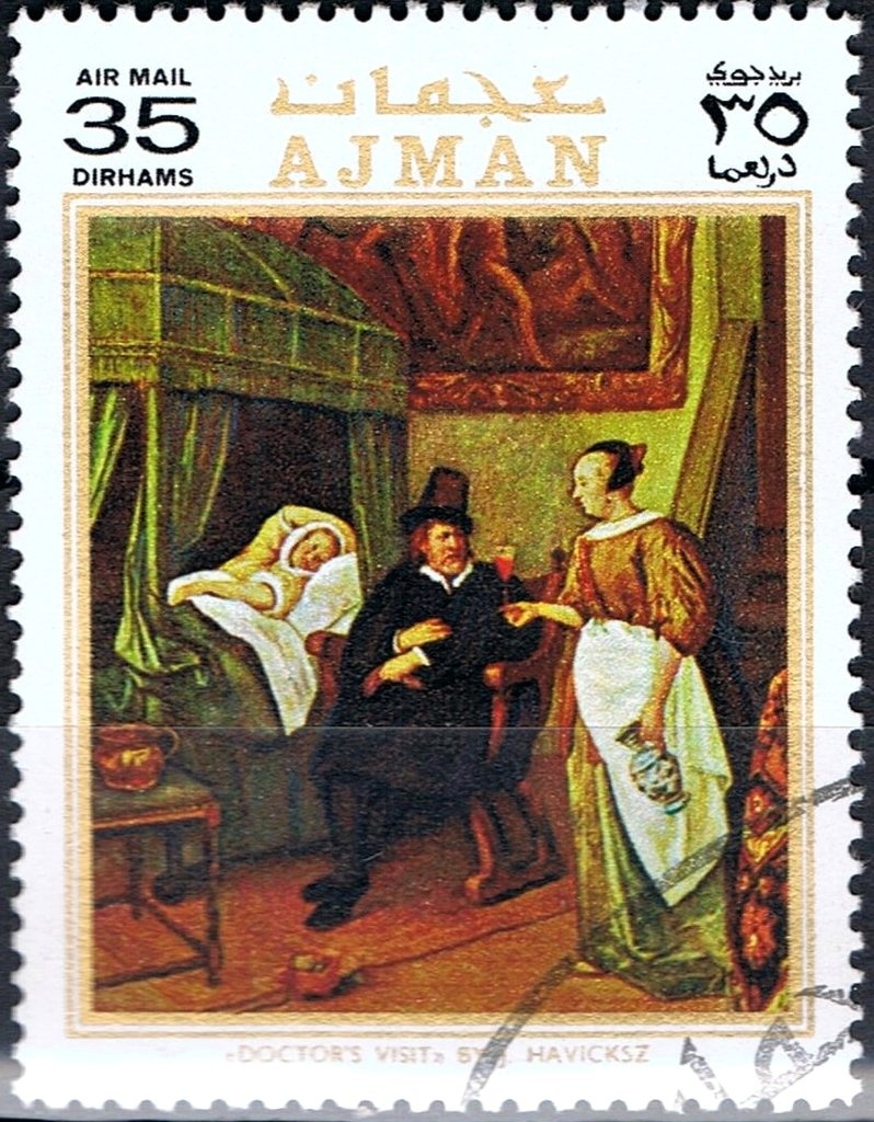 Climbing the Mountain, Katsushika Hokusai