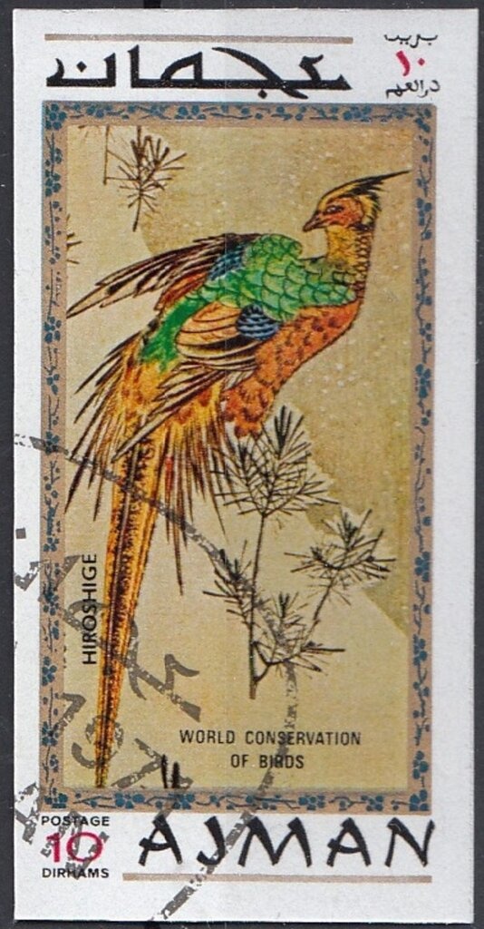 Scouts with Bugle in Front of Scout Camp