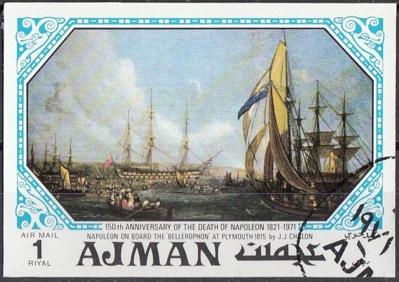 Napoleon Dictates His Memoirs by Maurin