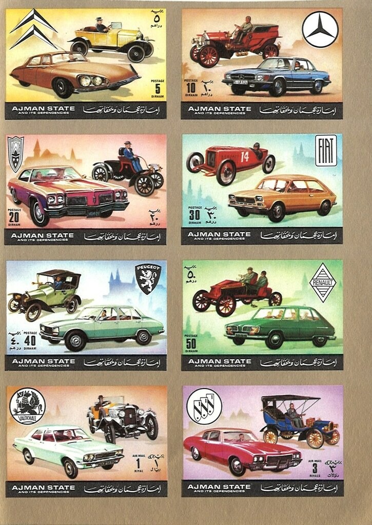 Frescoes by Raphael - se-tenant