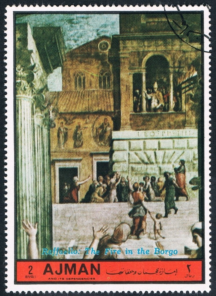 Stanza della Segnatura; by Raphael