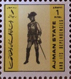 Apollo 7 over moon landscape