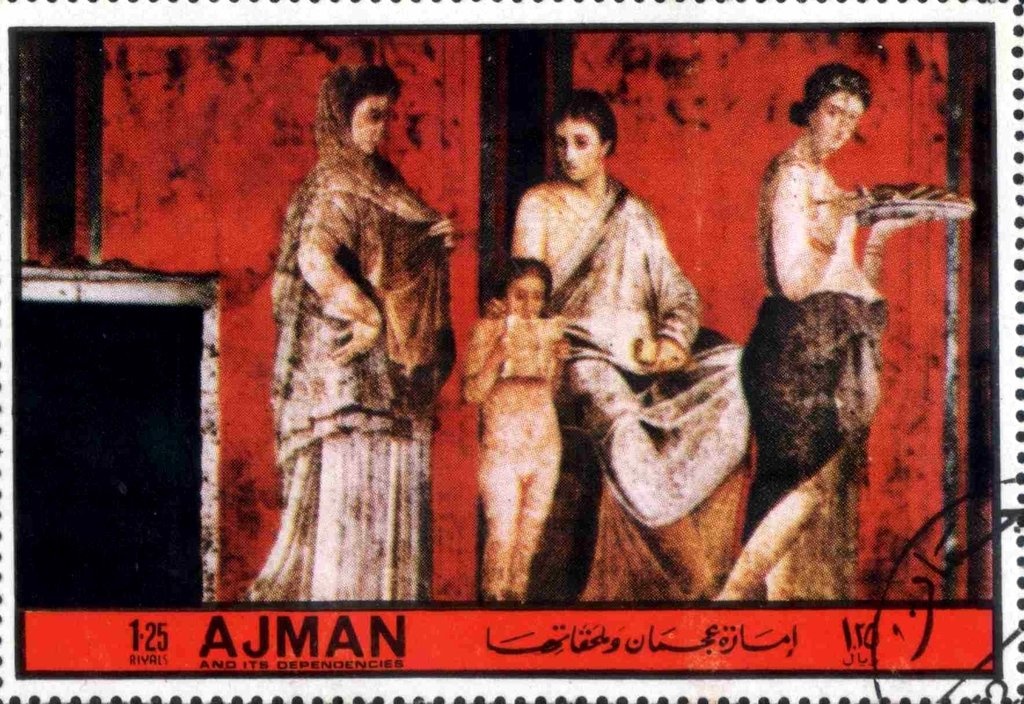 Madonna with hare, by Titian