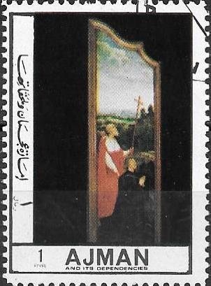 Jesus carries the cross, by Luis de Morales