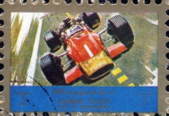 Coat of Arms with Red Wavy Lines, overprinted in gold