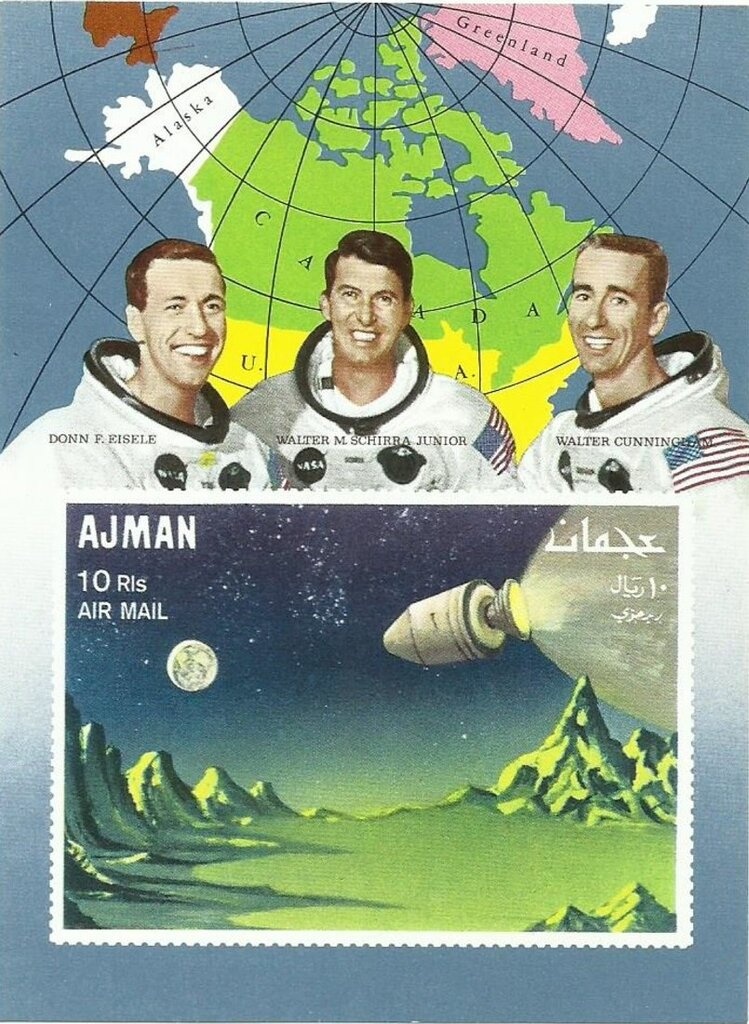 Omayyad Mosque at Damascus overprinted