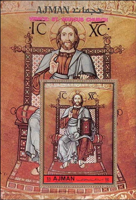 ‭Map of Adriatic Sea and Albania and Roman statue