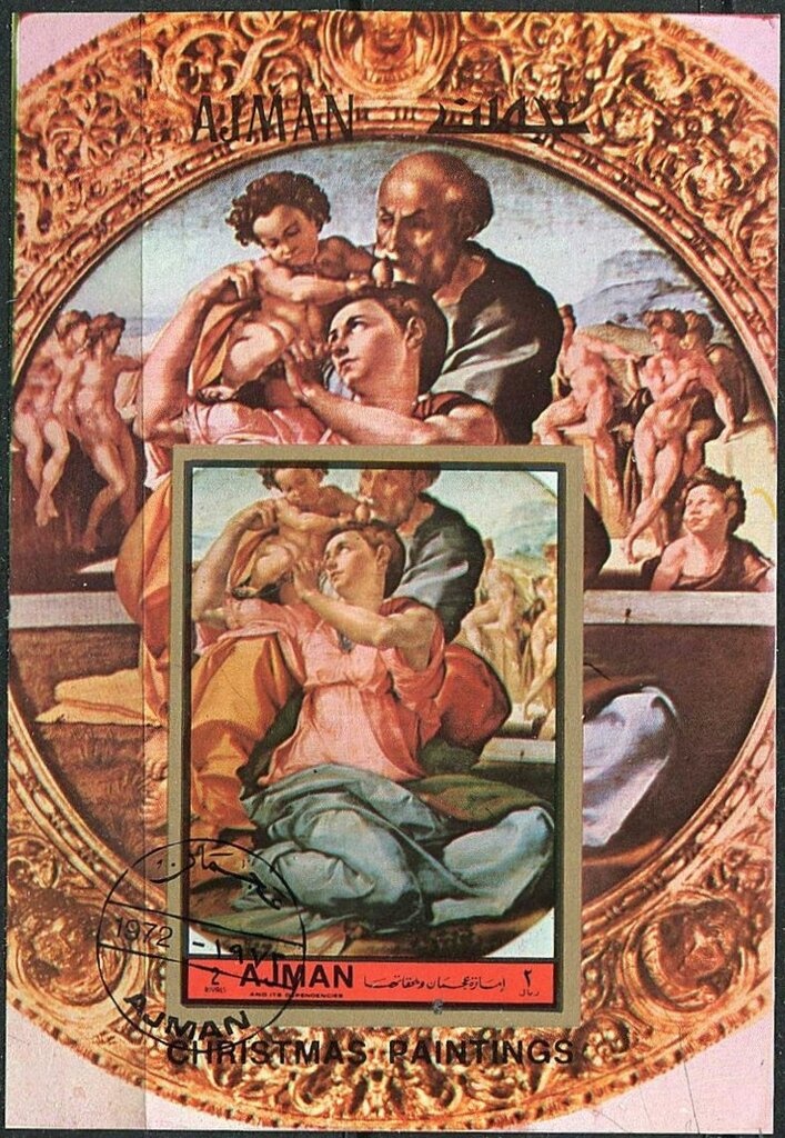 Handstamp with subsequent Eagle Impression