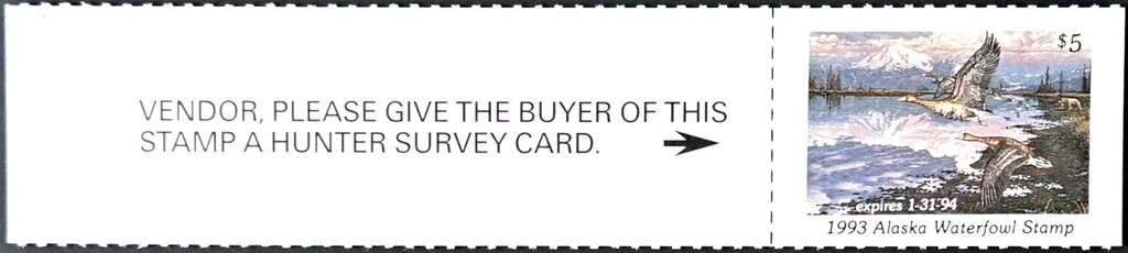 ‭Post horn overprinted in black