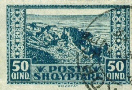 Enver Hoxha reading proclamation