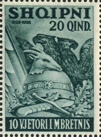 Country House, Labinot surcharged in black