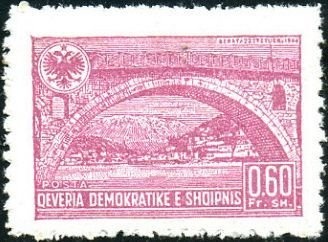 Bridge of Daphne overprinted