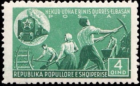 Red Flag, Dancers, Symbols of Science and Art