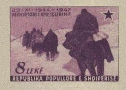 Electification, Map of Albania