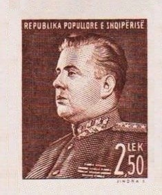 Plaster impression of a woman